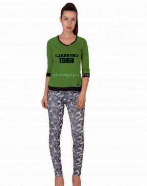 Camouflage Girls Cotton Jeans