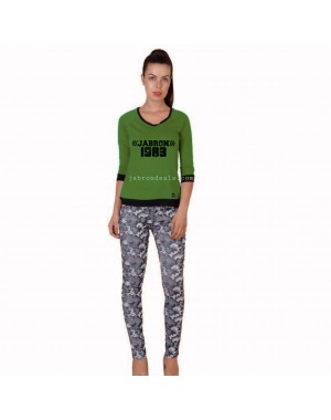 Camouflage Girls Cotton Jeans