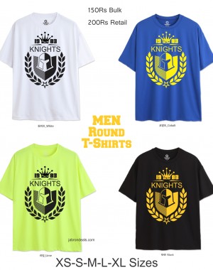 Knights Men Round T Shirts