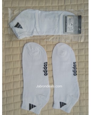 Adidas White Ankle Socks